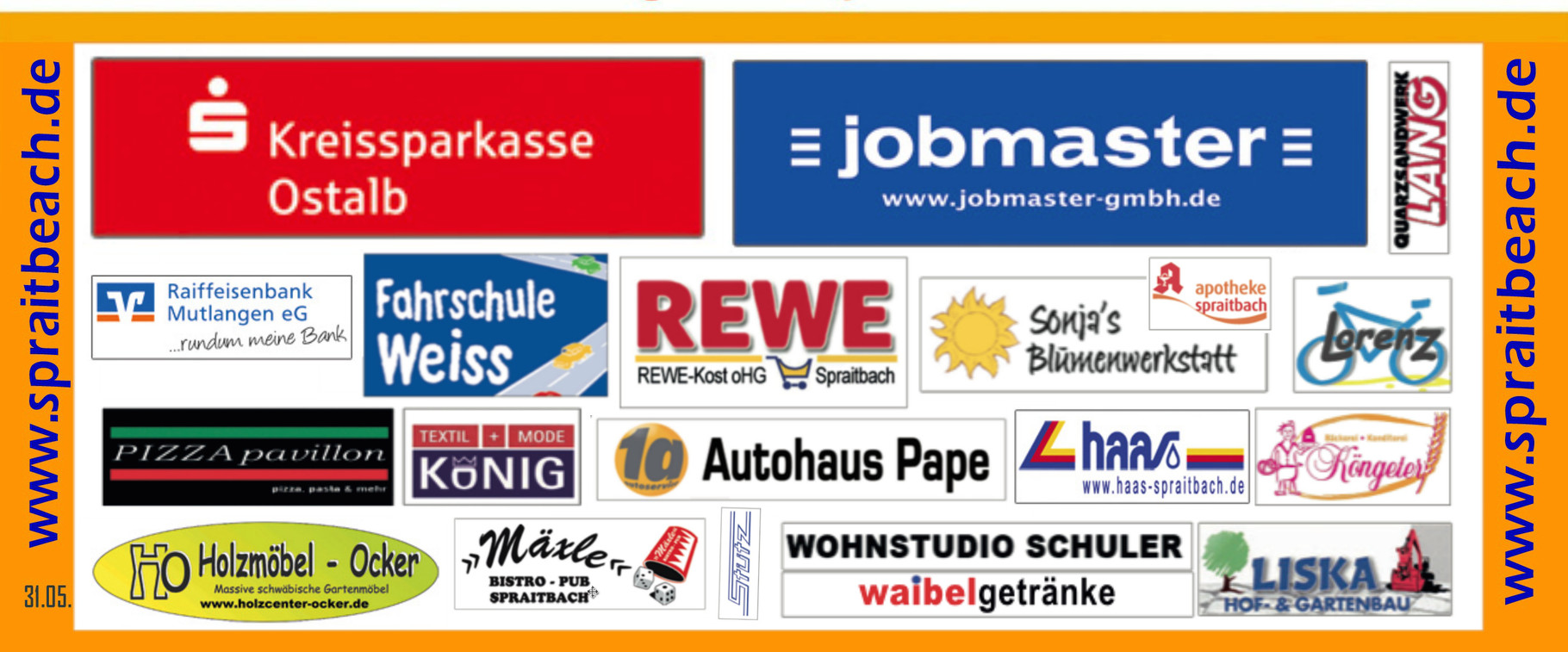 Sponsoren 2015 Volleyball Club Spraitbach E V Spraitbeach