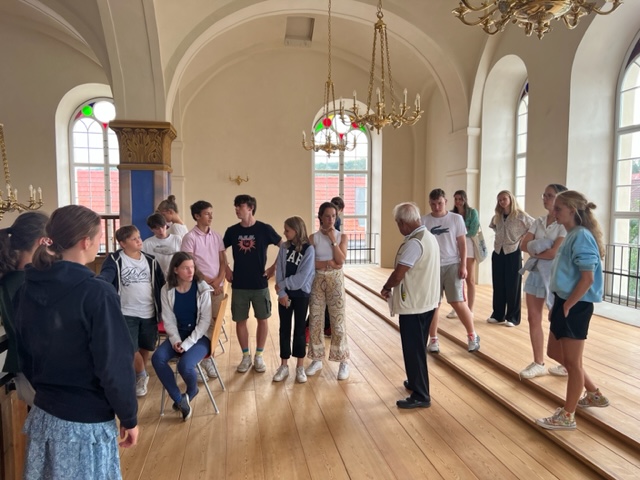 Ein Besuch in der neu renovierten Synagoge von Kobersdorf.