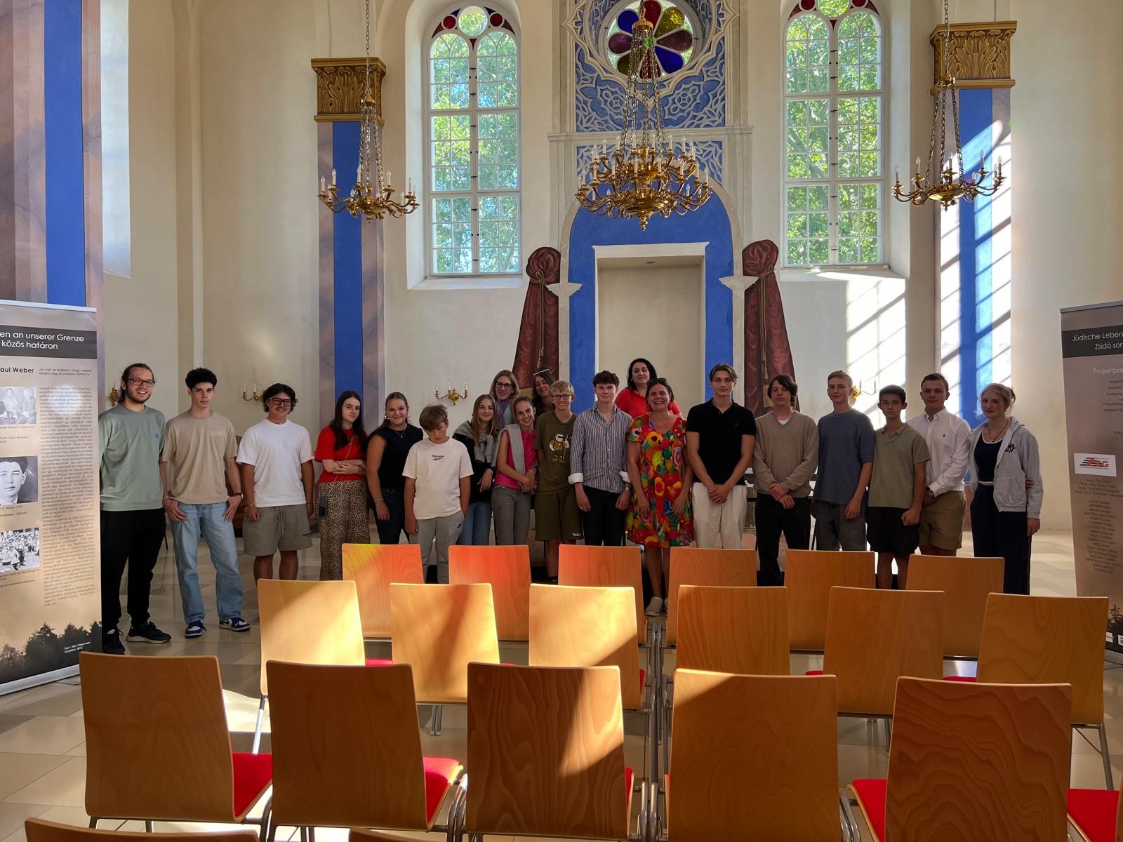 Ein Besuch in der Synagoge und auf dem jüdischen Friedhof von Kobersdorf.