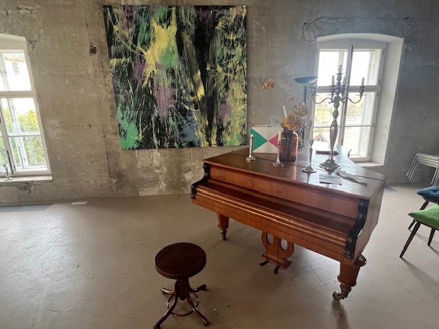 Bildende Kunst und Musik – das ist Schloss Hollenburg.