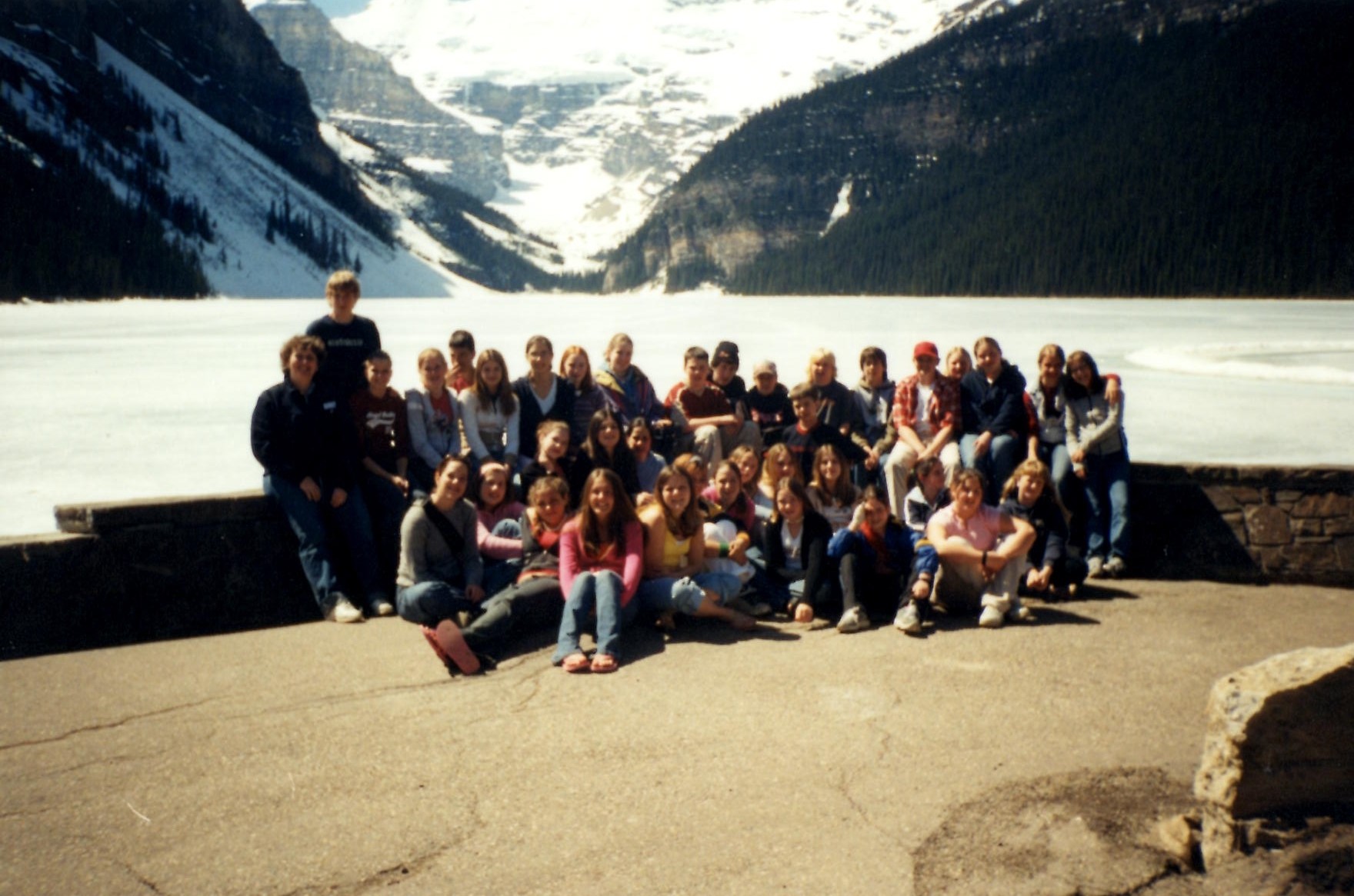 Crédit photo: Photo personnelle     Lac Louise 2004