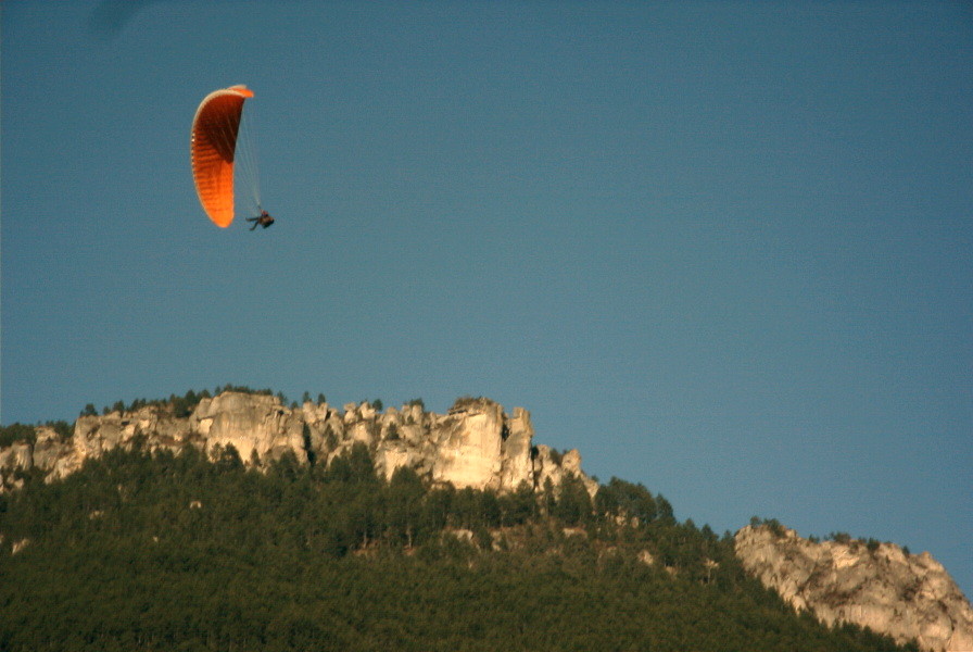 Parapente à Ispagnac