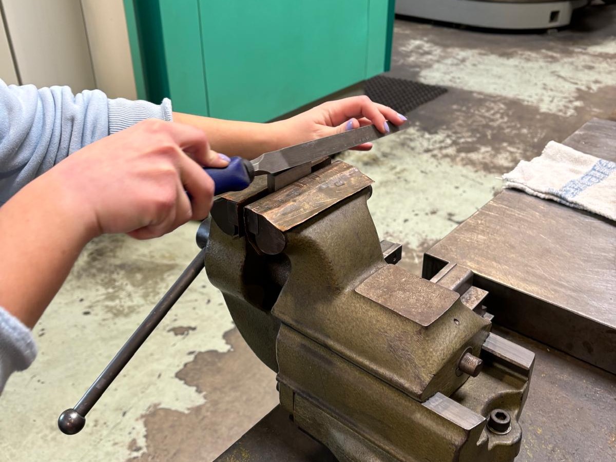 Besuch in der Lehrwerkstätte  von GBM