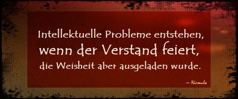 Problem, Verstand, Intelligenz, Nirmalo,