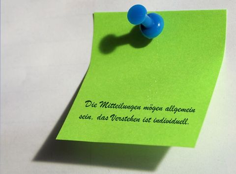 Kommunikation, Verstehen,