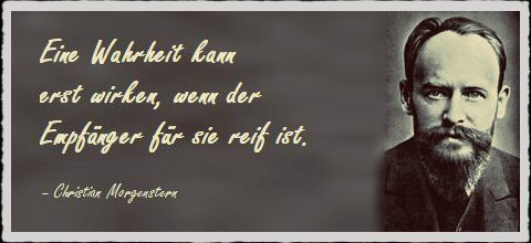 Christian Morgenstern, Wahrheit, Reife, Nirmalo,