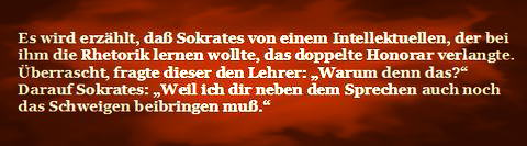 Sokrates, Intellekt, Rhetorik, Schweigen, Nirmalo