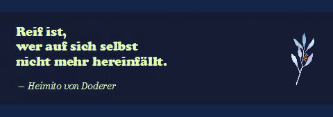 Heimito von Doderer, Reife, Nirmalo,