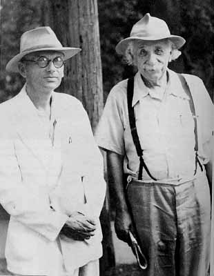 Kurt Gödel und Albert Einstein (Princeton 1950)