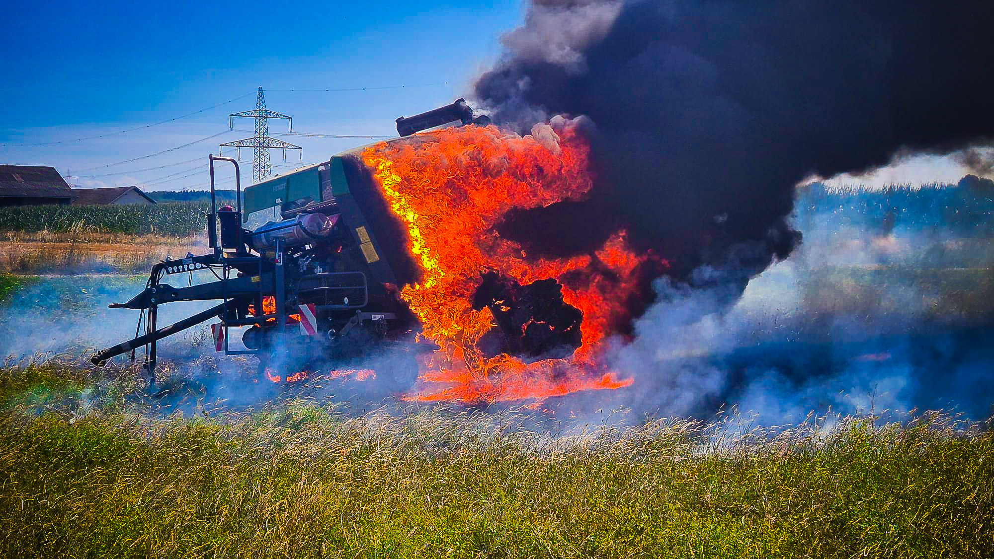 Brand LW-Fahrzeug