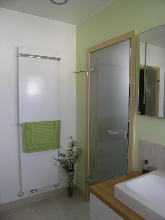 Dachausbau von Gäste- zu Badezimmer - heydens Innenarchitektur Webseite!