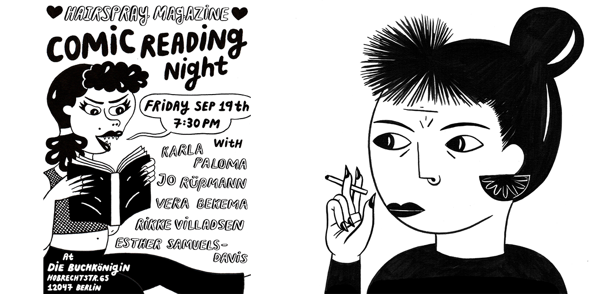 19.09. | Comic Reading Night mit Karla Paloma | Berlin