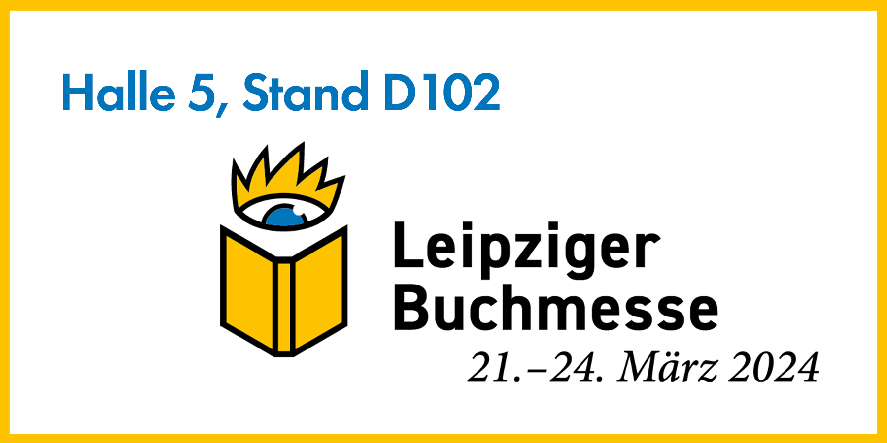 21.–24.03. | avant-verlag auf der Leipziger Buchmesse | Überblick