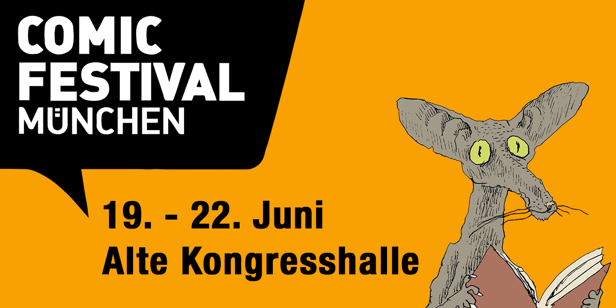 19. – 22.06. | avant-verlag auf dem Comicfestival München | Überblick