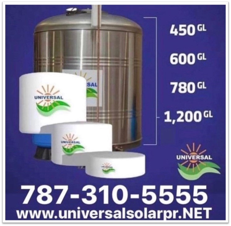 CISTERNAS Calentadores Solares Universal Solar 7873105555
