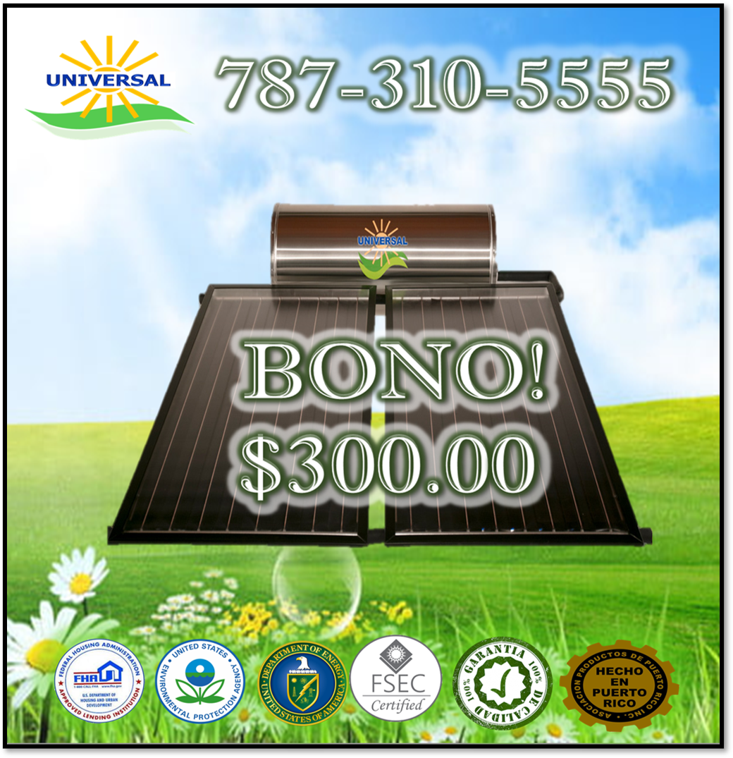 CALENTADOR SOLAR Calentadores Solares Universal Solar 7873105555