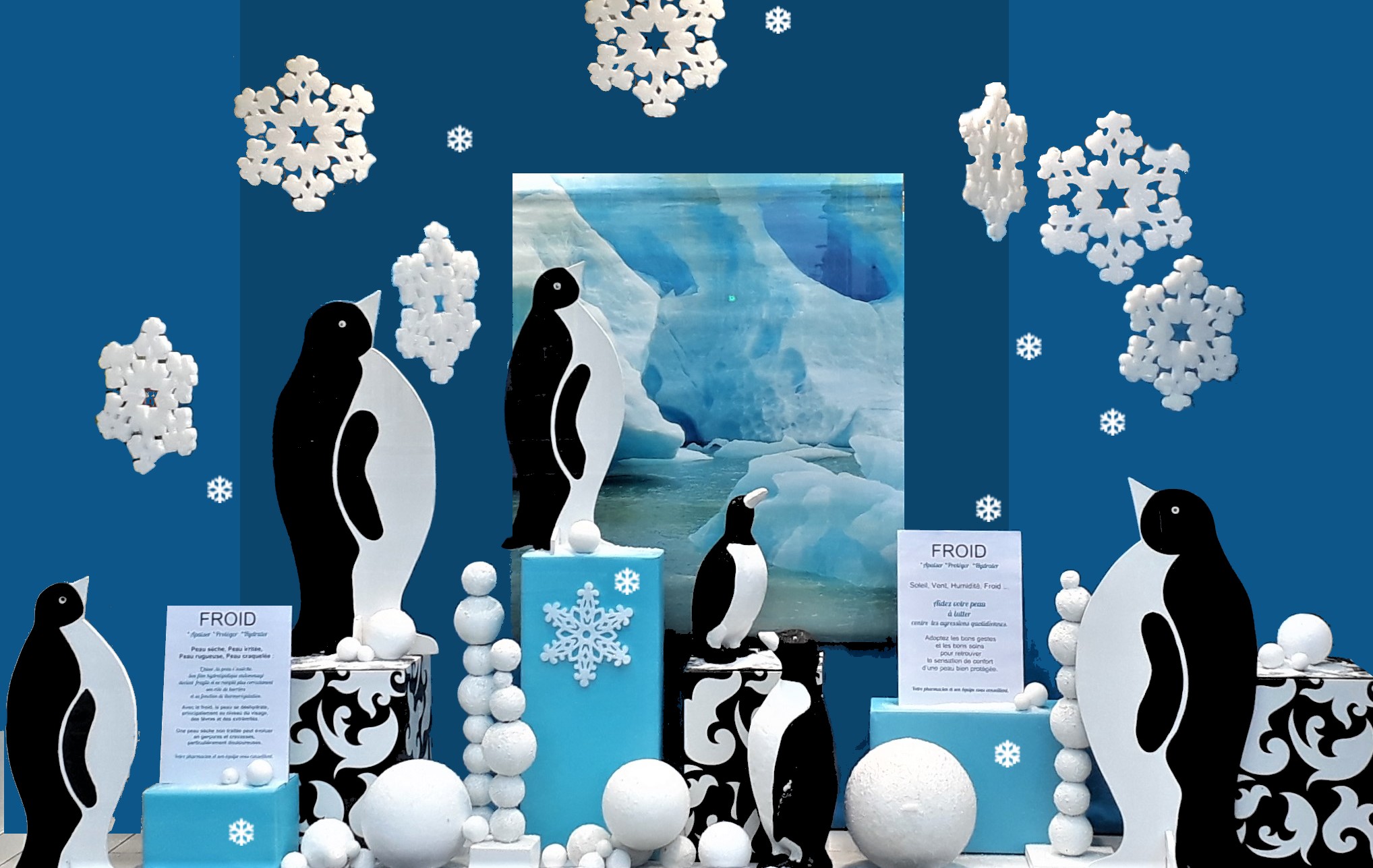MERCHANDISING VITRINE Pharmacies. Un décor de professionnel pour des