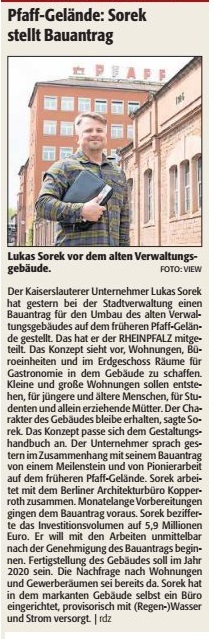Verein für Baukultur und Stadtgestaltung Kaiserslautern e. V. - Pfaffgelände