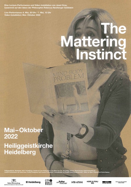 The Mattering Instinct - Lecture Performance in der Heiliggeistkirche  Heidelberg