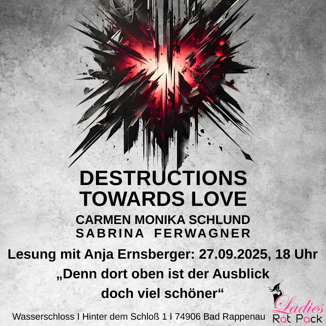 Lesung zur Ausstellung „Destructions Towards Love“ – Anja Ernsberger
