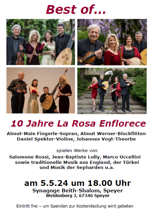 10 Jahre La Rosa Enflorece – Jubiläumskonzert