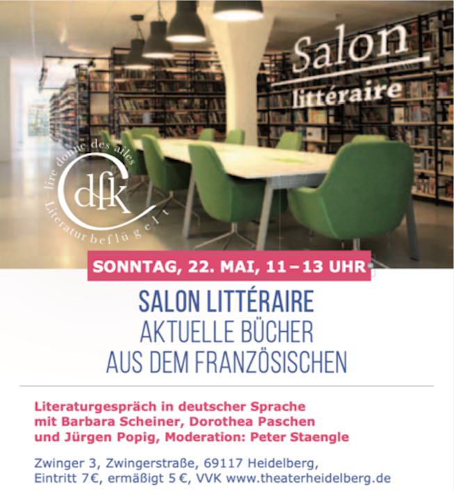 Salon Littéraire - Aktuelle Bücher aus dem Französischen