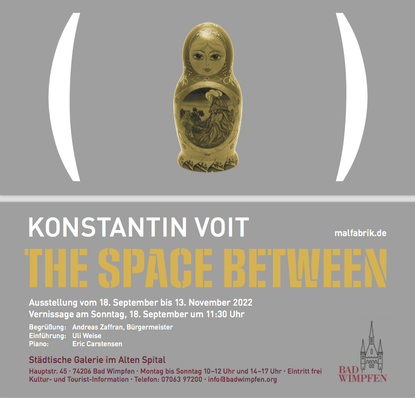 KONSTANTIN VOIT - THE SPACE BETWEEN