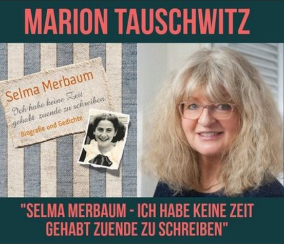 Lesung - "Selma Merbaum - Ich habe keine Zeit gehabt zuende zu schreiben"