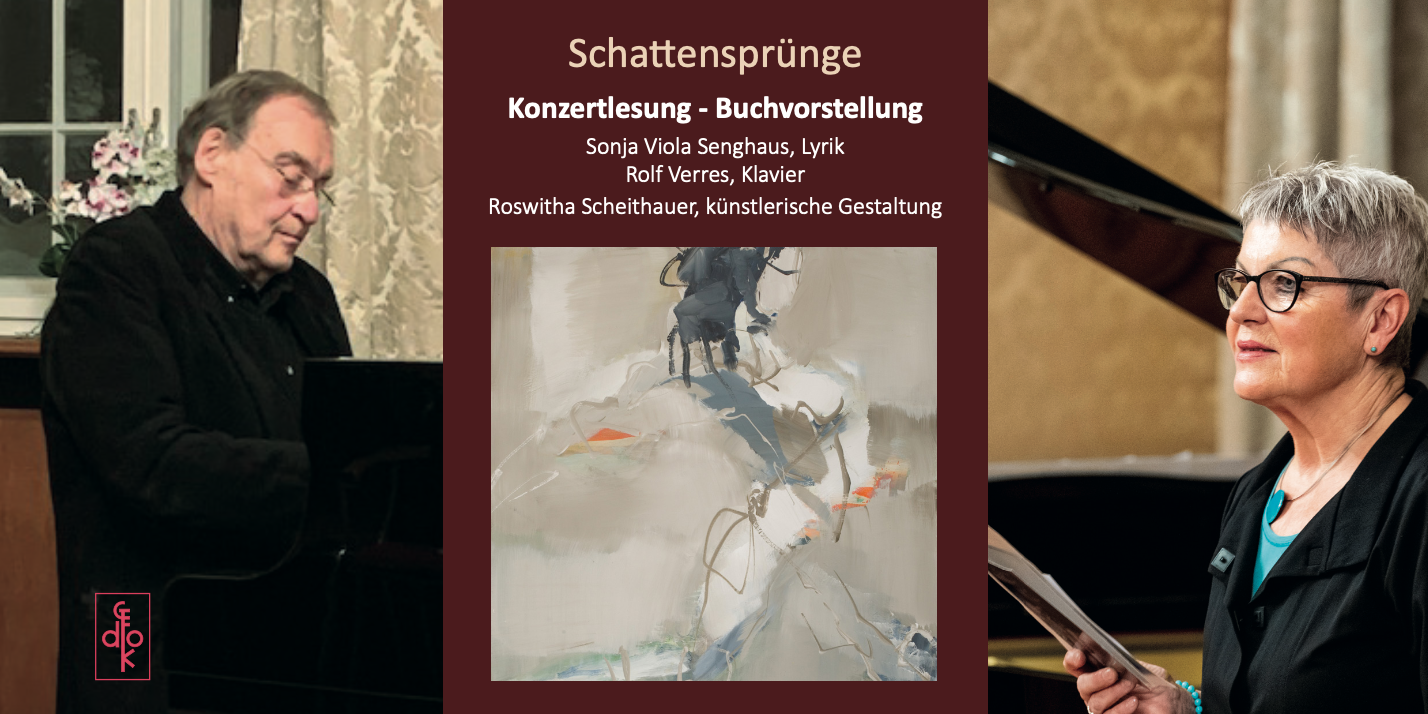 Konzertlesung mit Sonja Viola Senghaus und Rolf Verres am Piano - in Speyer