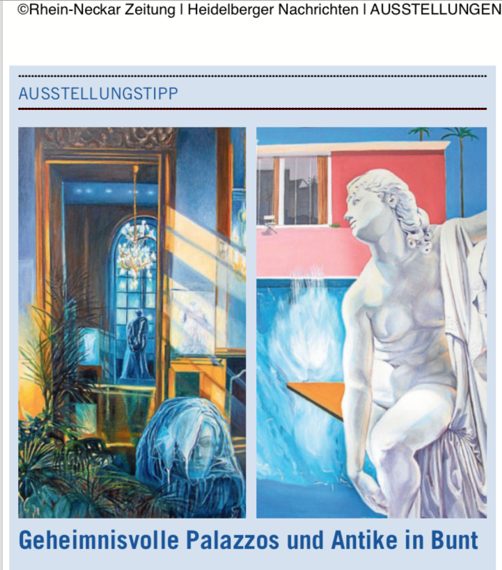 Die Ausstellung "Treffpunkt Kunst" in der RNZett - von Lisa Wieser