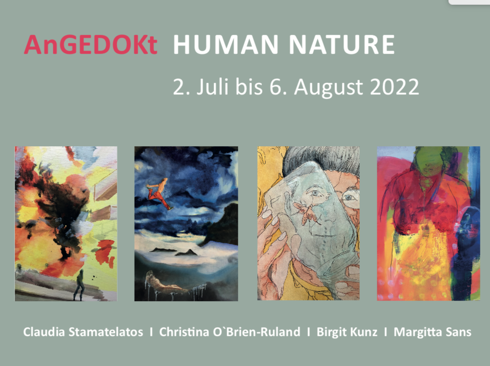 Vernissage der Ausstellung Human Nature in der GEDOK Galerie