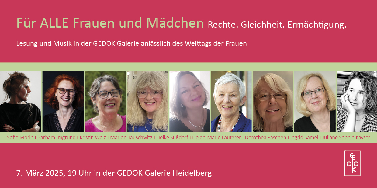 Starke Frauen. Rechte. Gleichheit. Ermächtigung.