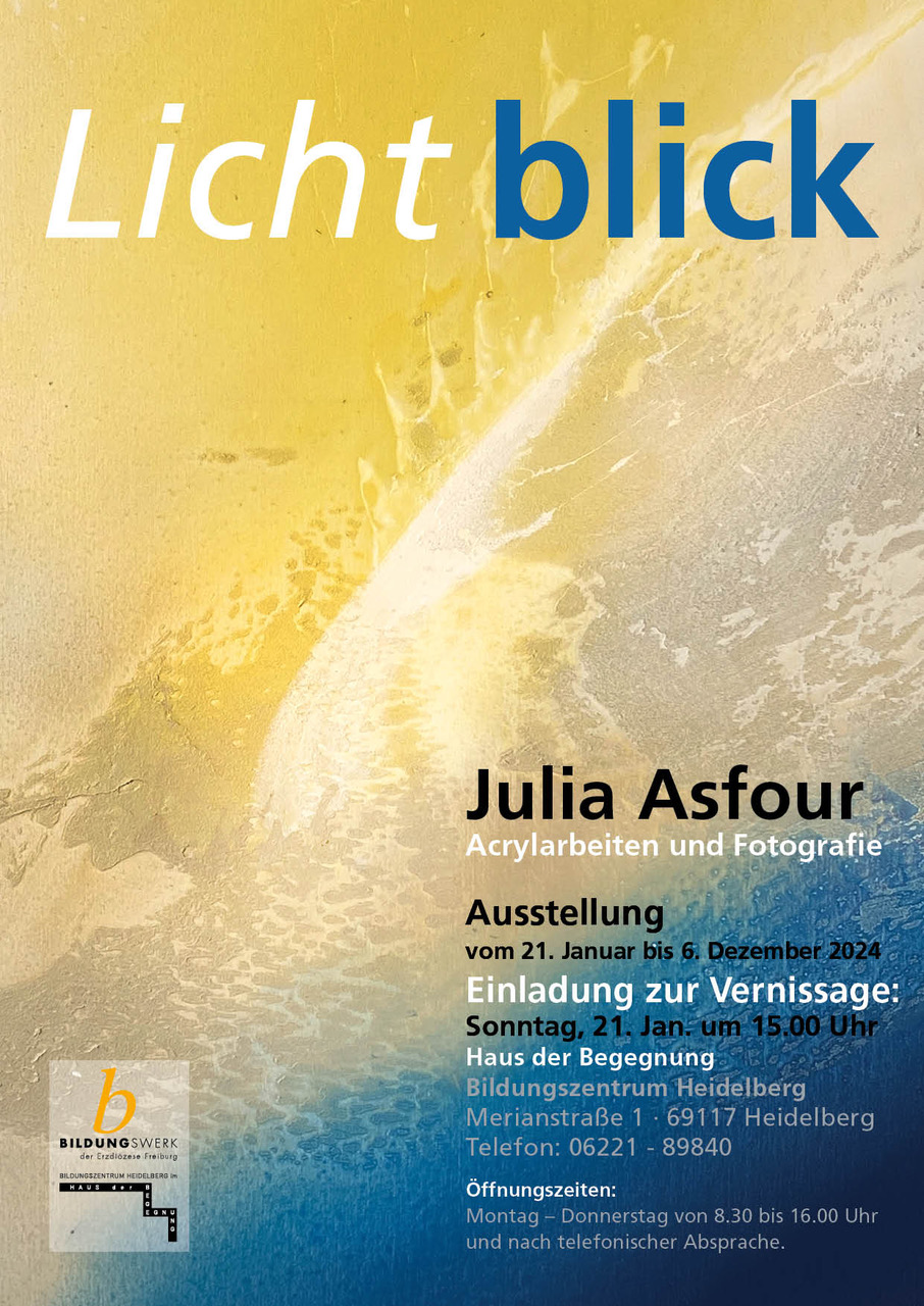 Kunstausstellung "Lichtblick"