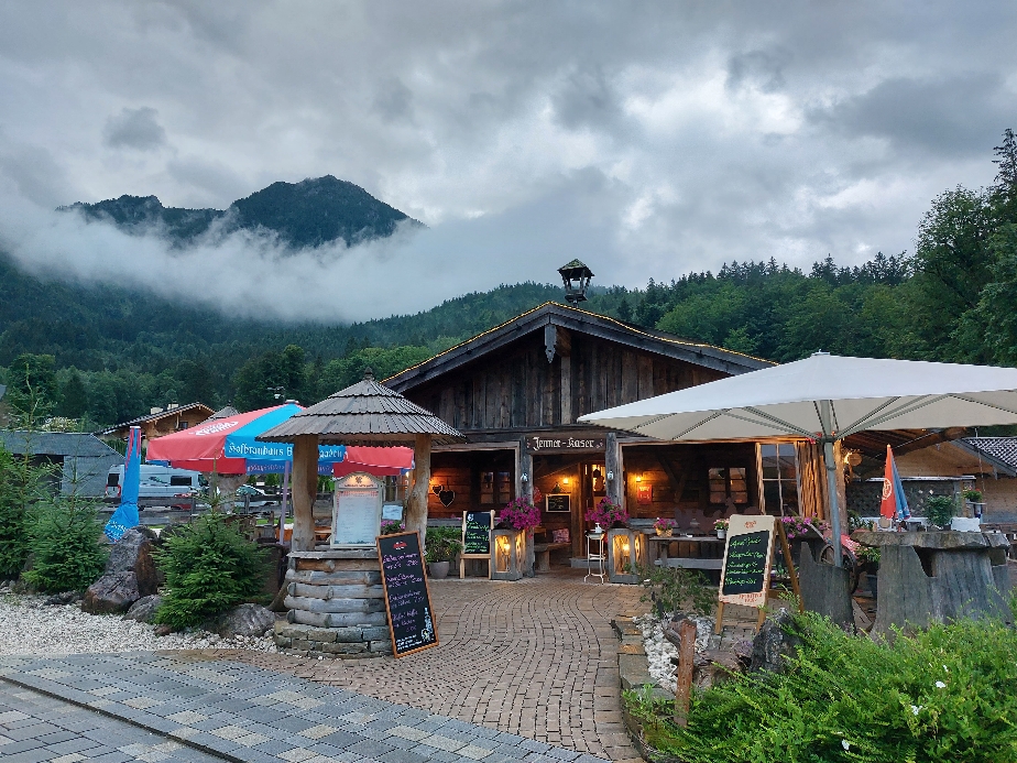 Unser Gasthaus für das Abendessen 