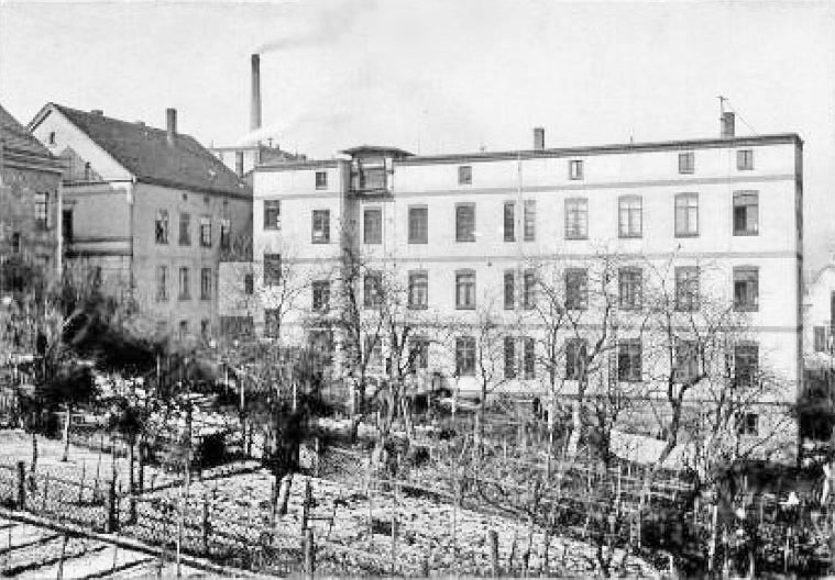 Fabrikgebäude der Möbel & Etui Fabrik Eisenberg