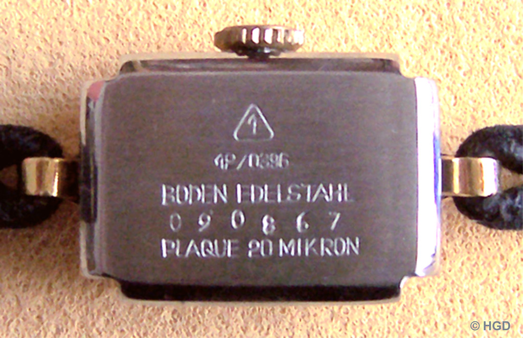 Edelstahldruckdeckel mit dem Gütezeichen "1" der DDR für das Modell