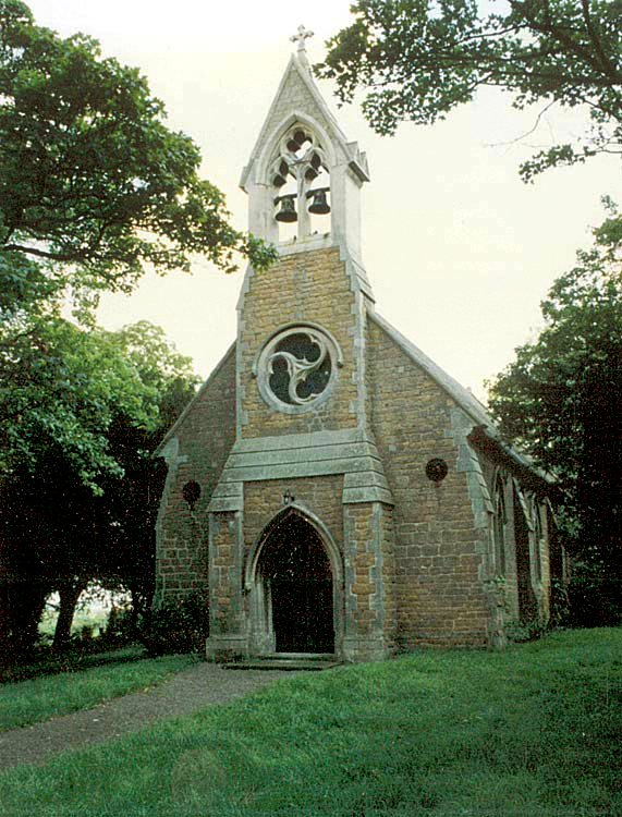 St Mary's church, Barnstone - west end