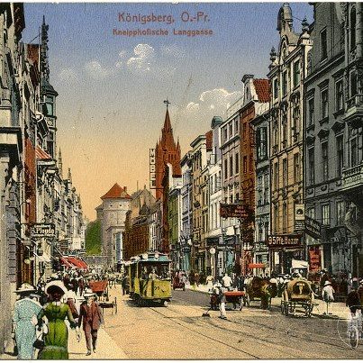 Königsberg/Ostpreußen um 1900 / www.pinterest.com (Peter Wenger)