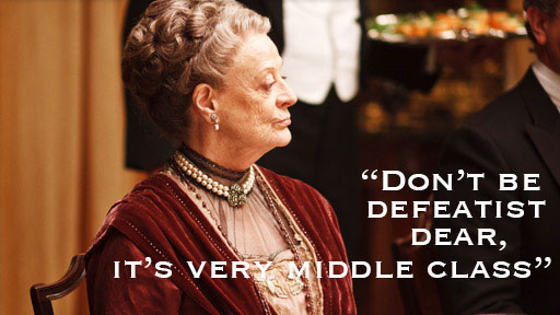 Lady Violet (Dame Maggie Smith) / www.downtonabbeyonline.com