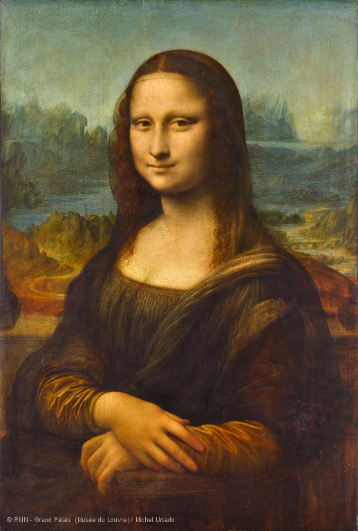 Portrait of Lisa Gherardini, wife of Francesco del Giocondo  Léonard de Vinci, La Joconde, portrait de Monna Lisa