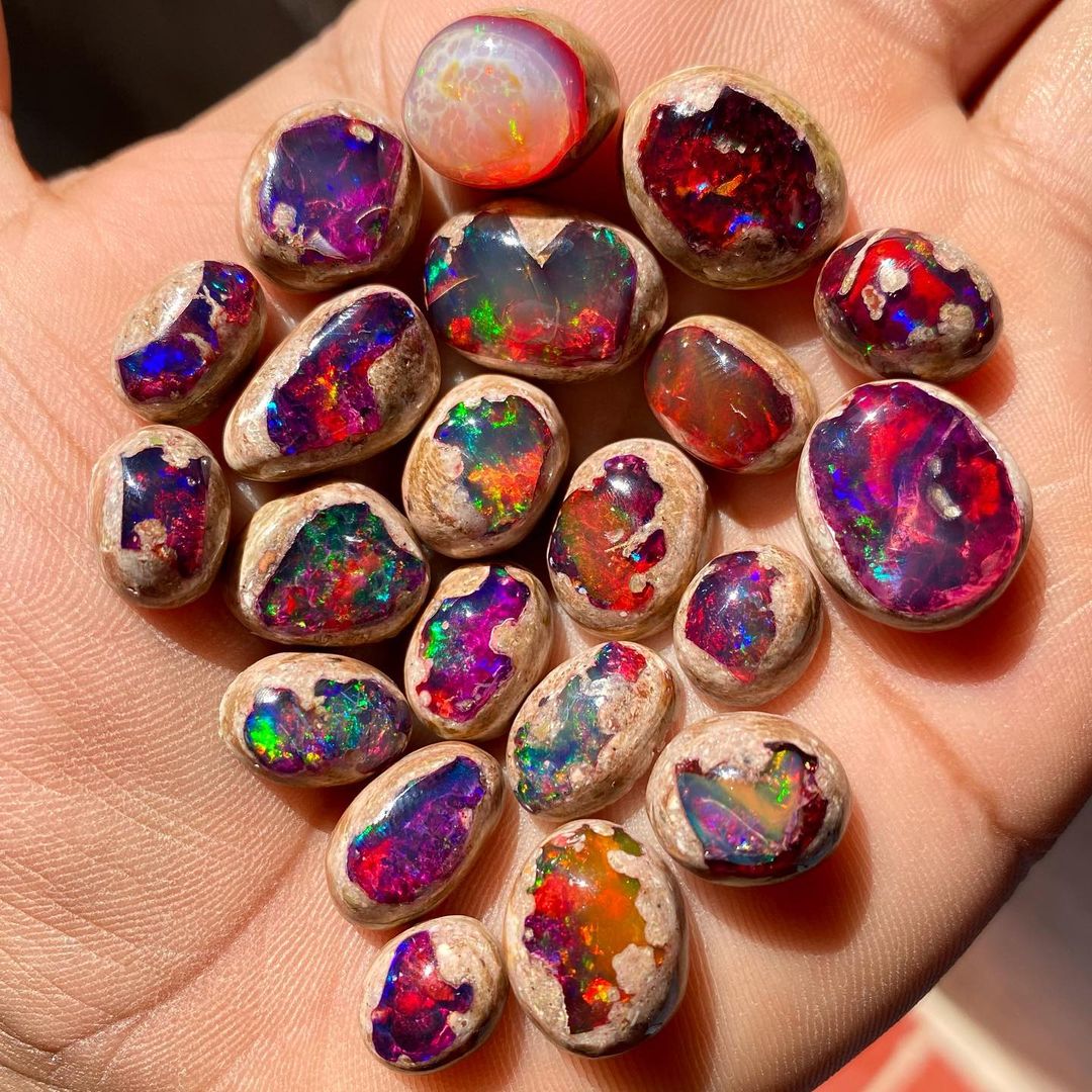 Opale aus Mexiko