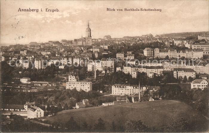 Annberg, 1921 (https://oldthing.de/Annaberg-Buchholz-Erzgebirge-Blick-vom-Buchholz-Schottenberg-Kat-Annaberg-0023800977)