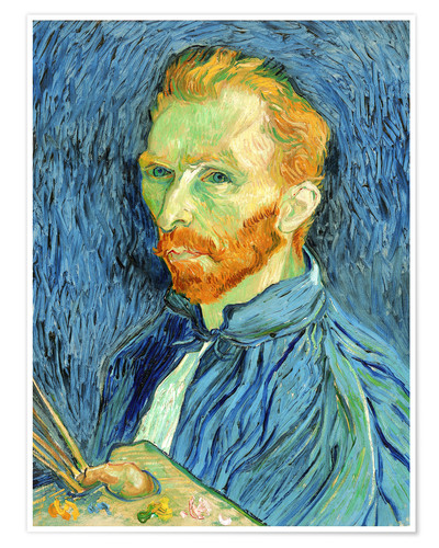 Vincent van Gogh; Selbstbildnis von 1889