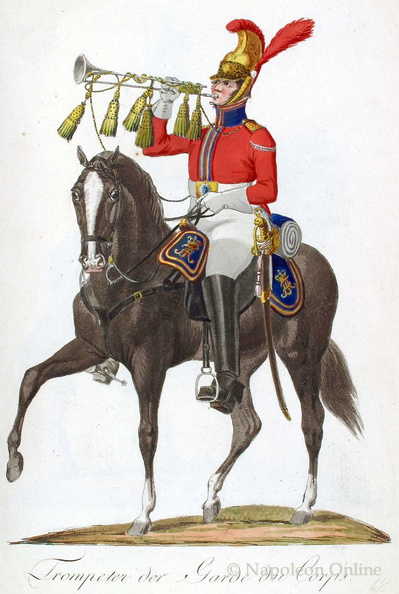 Trompeter der Sächsischen Armee um 1800 (www.uniformenportal.de)