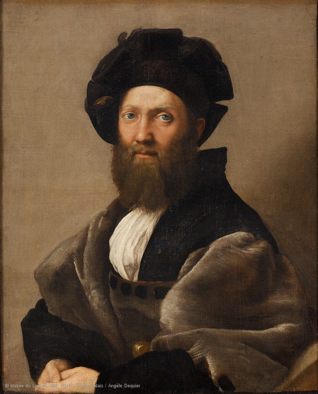 Portrait of Baldassare Castiglione, Writer and Diplomat (1478–1529)  Raffaello Santi, dit Raphaël, Portrait de Baldassare Castiglione, écrivain et diplomate (1478 - 1529)