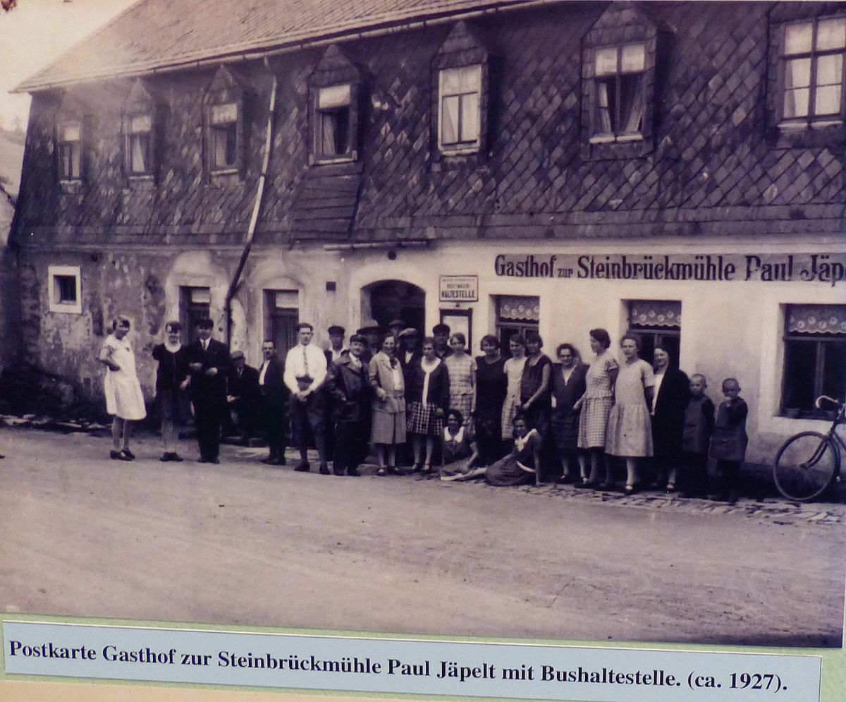 Gasthof Steinbrückmühle (Foto: Stadt Frauenstein)
