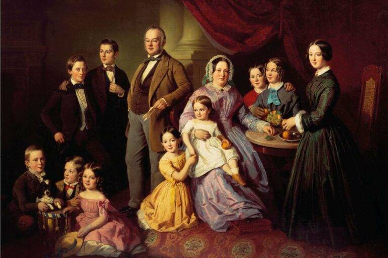 August Wilhelm Dankworth: Familie Jacobs aus Celle (1852) / https://celler-presse.de