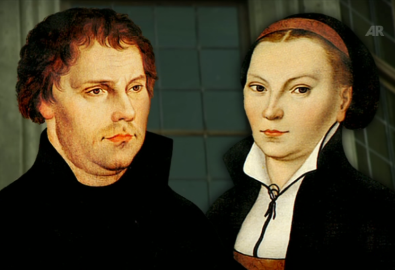 Ehepaar Luther (Gemälde von Lucas Cranach, dem Älteren) / https://commons.wikimedia.org/wiki/File:Cranach,_Lucas_(I)_-_Martin_Luther_and_Katharina_von_Bora_-_Herzogliches_Museum_Gotha_.jpeg