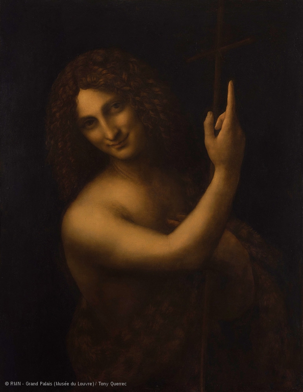 Saint John the Baptist  Léonard de Vinci, Saint Jean-Baptiste