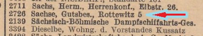 Telefoneintrag für Rottewitz 5, 1935 / (https://www.digi-hub.de/viewer/fullscreen/1527681707019/1389/)